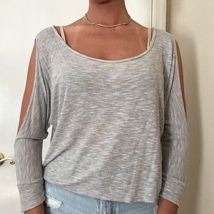 Casual summer long sleeve top